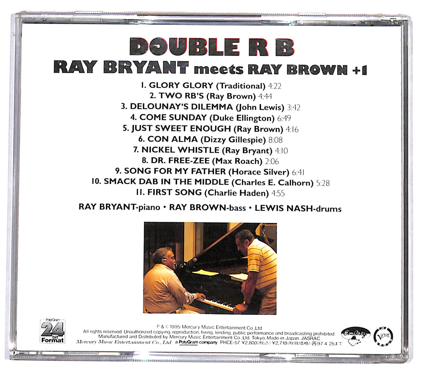 EBOND Ray Bryant meets Ray Brown - Double R B CD CD130960