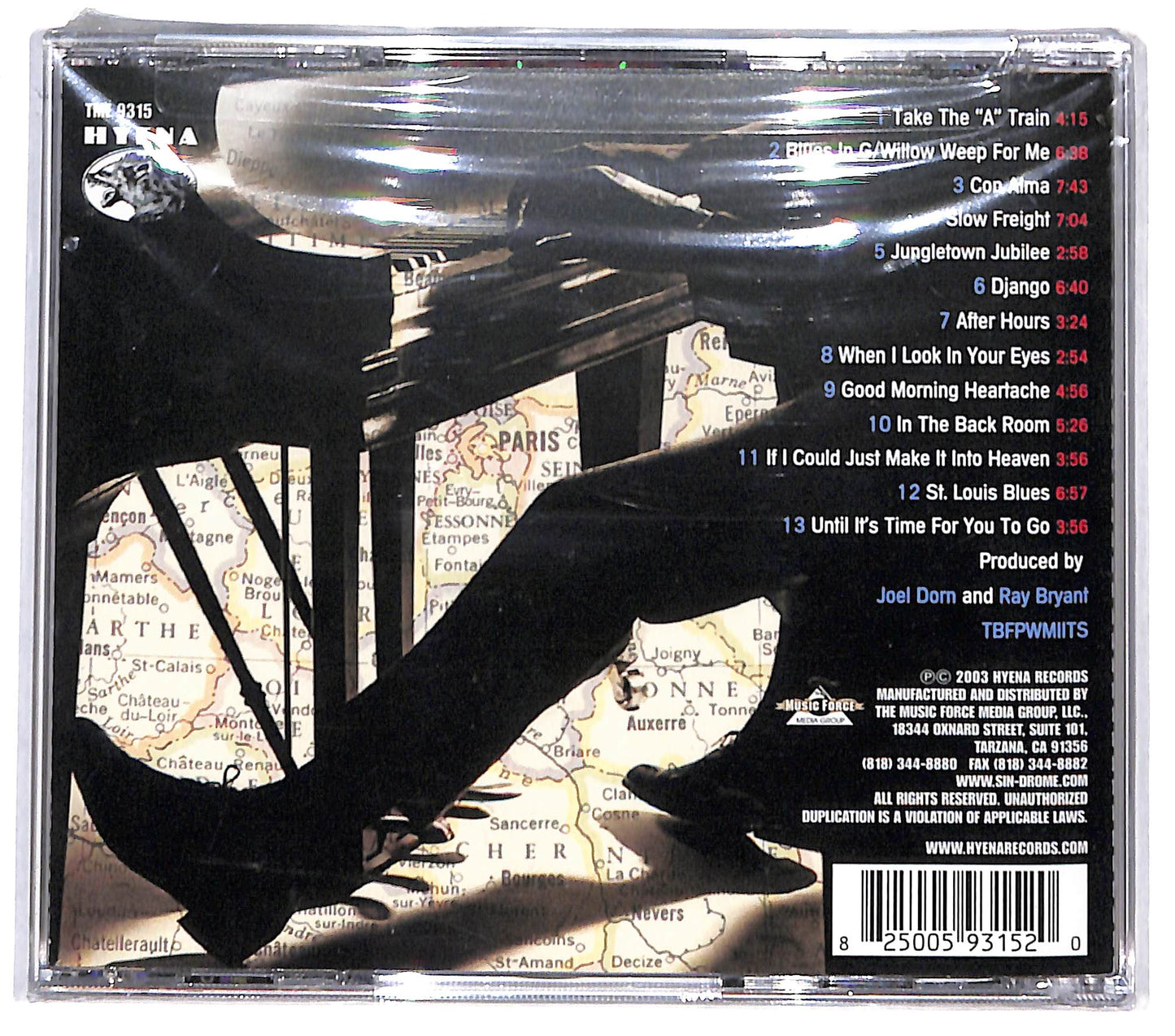 EBOND Ray Bryant - Somewhere In France CD CD130964