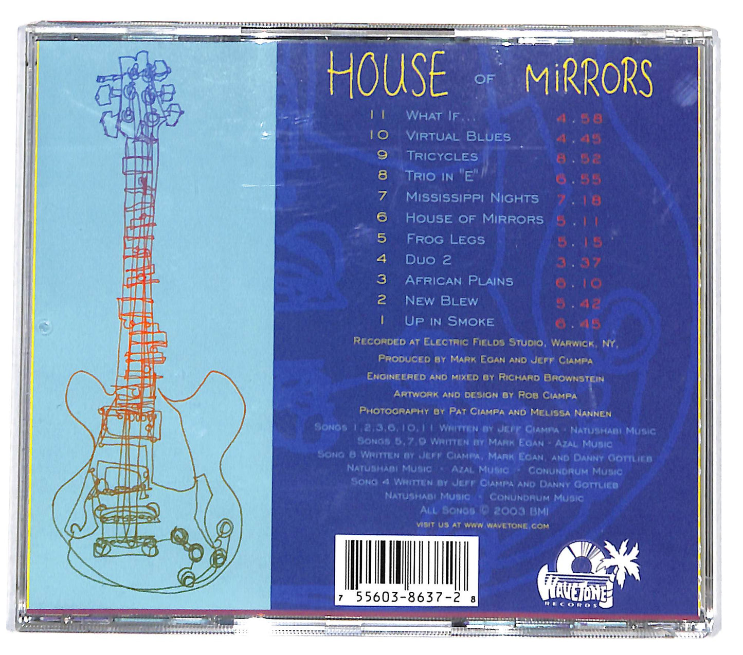 EBOND Jeff Ciampa - House Of Mirrors CD CD131033