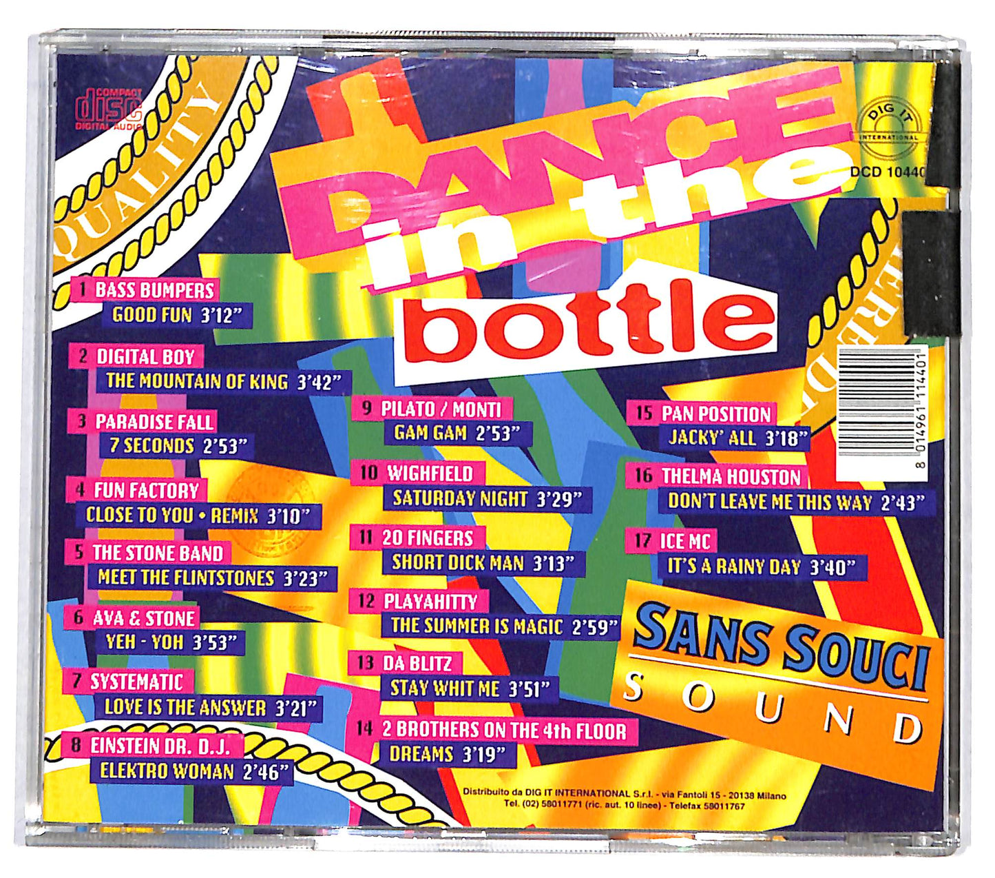 EBOND Various - Dance In The Bottle CD CD131035