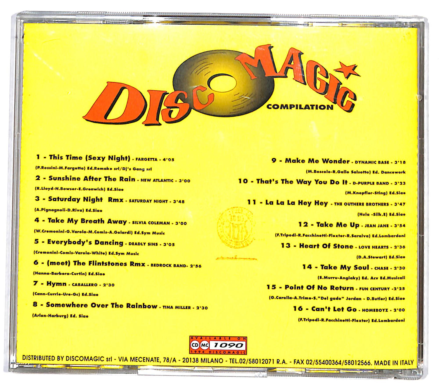 EBOND Various - Discomagic Compilation CD CD131065