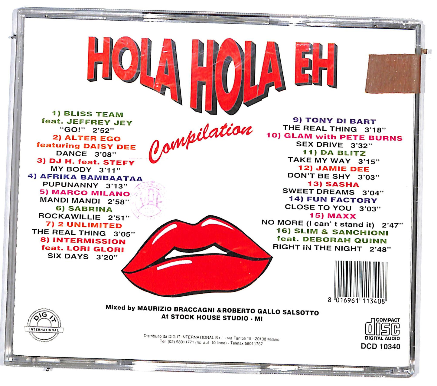 EBOND Various - Hola Hola Eh Compilation CD CD131101