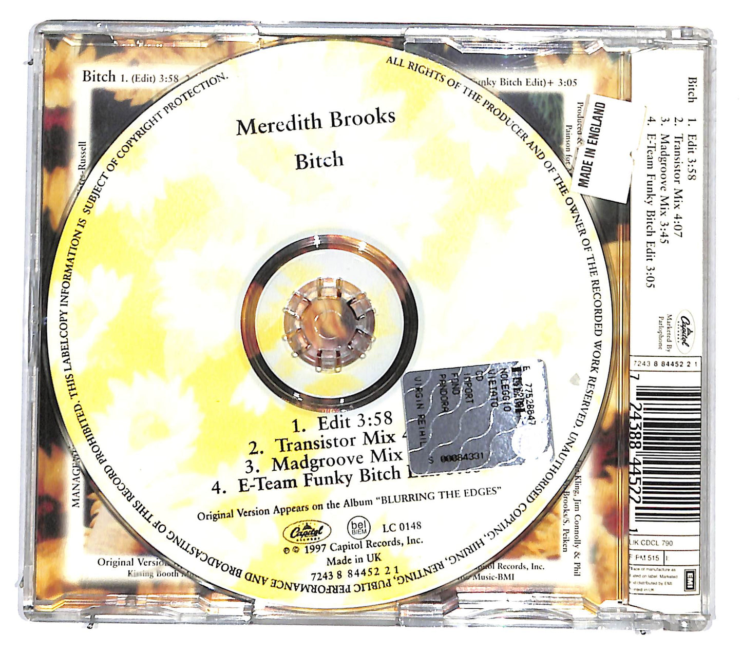 EBOND Meredith Brooks - Bitch CD CD131113