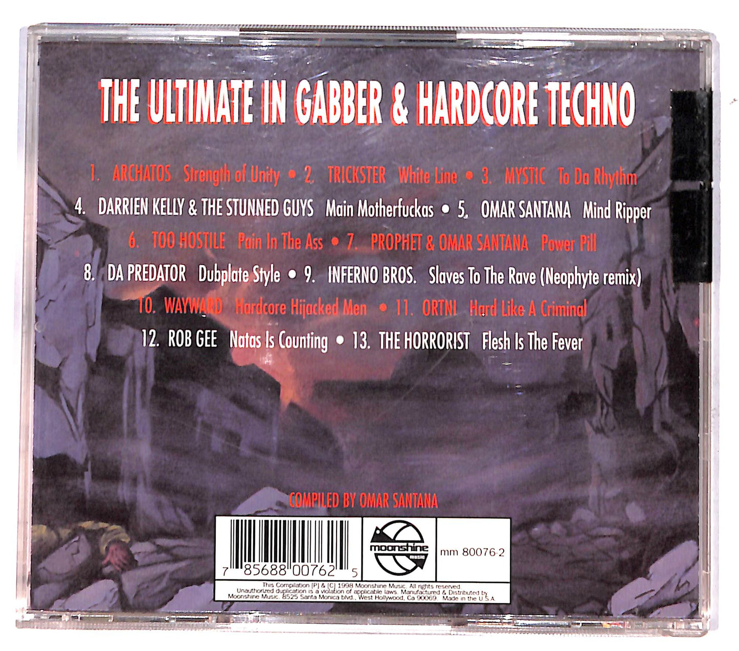 EBOND Various - Hardcorps - The Ultimate In Gabber & Hardcore Techno CD CD131135