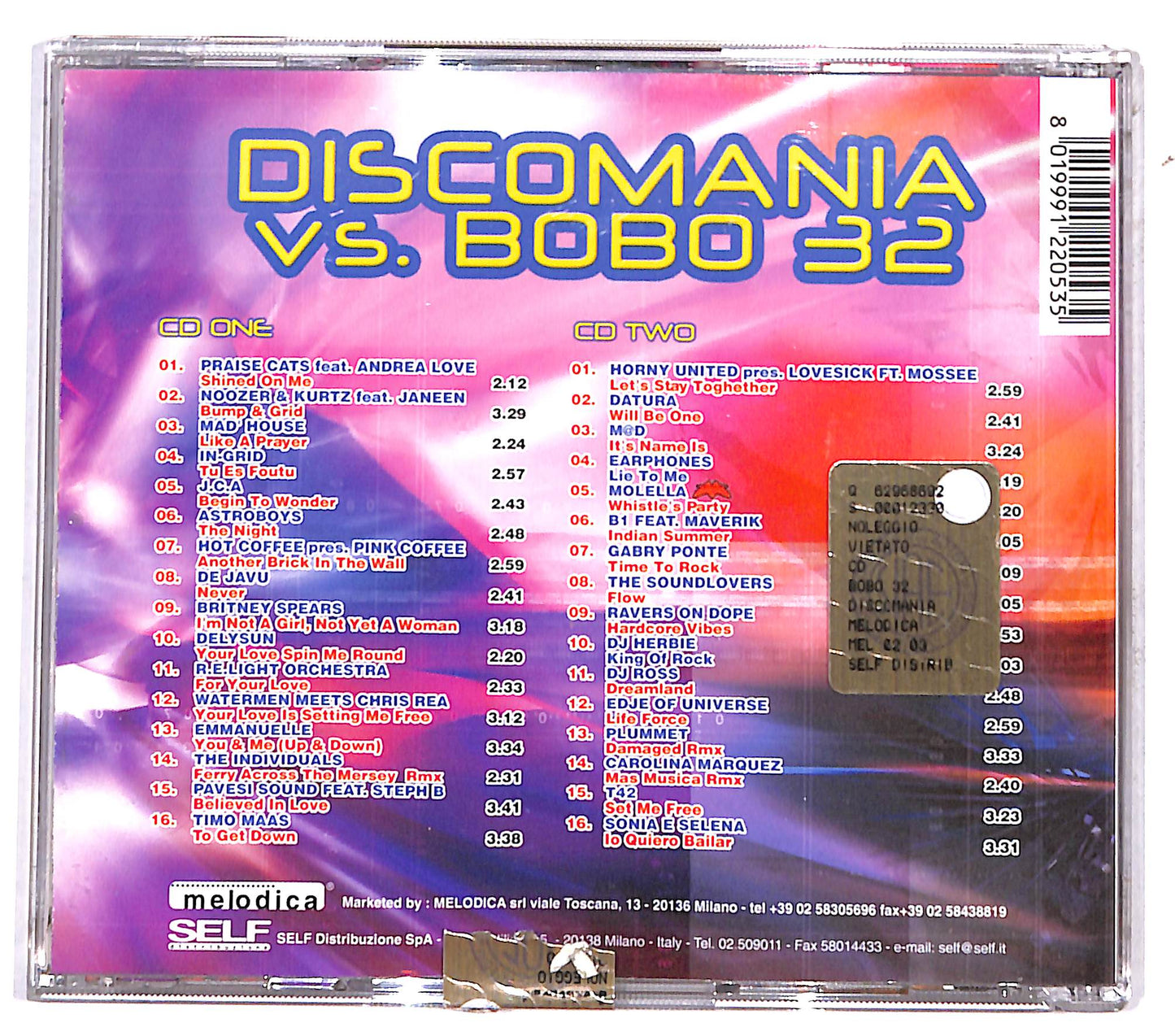 EBOND Various - Discomania Vs. Bobo 32 CD CD131150