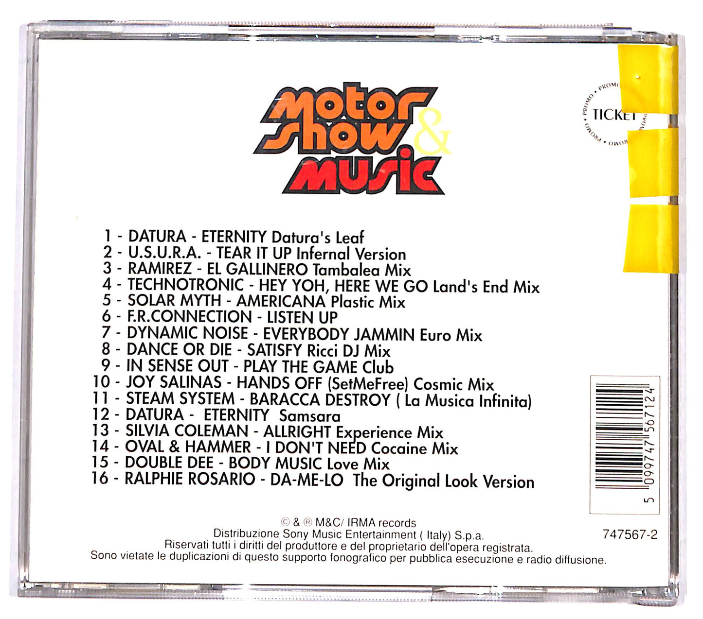 EBOND Various - Motor Show & Music CD CD131157