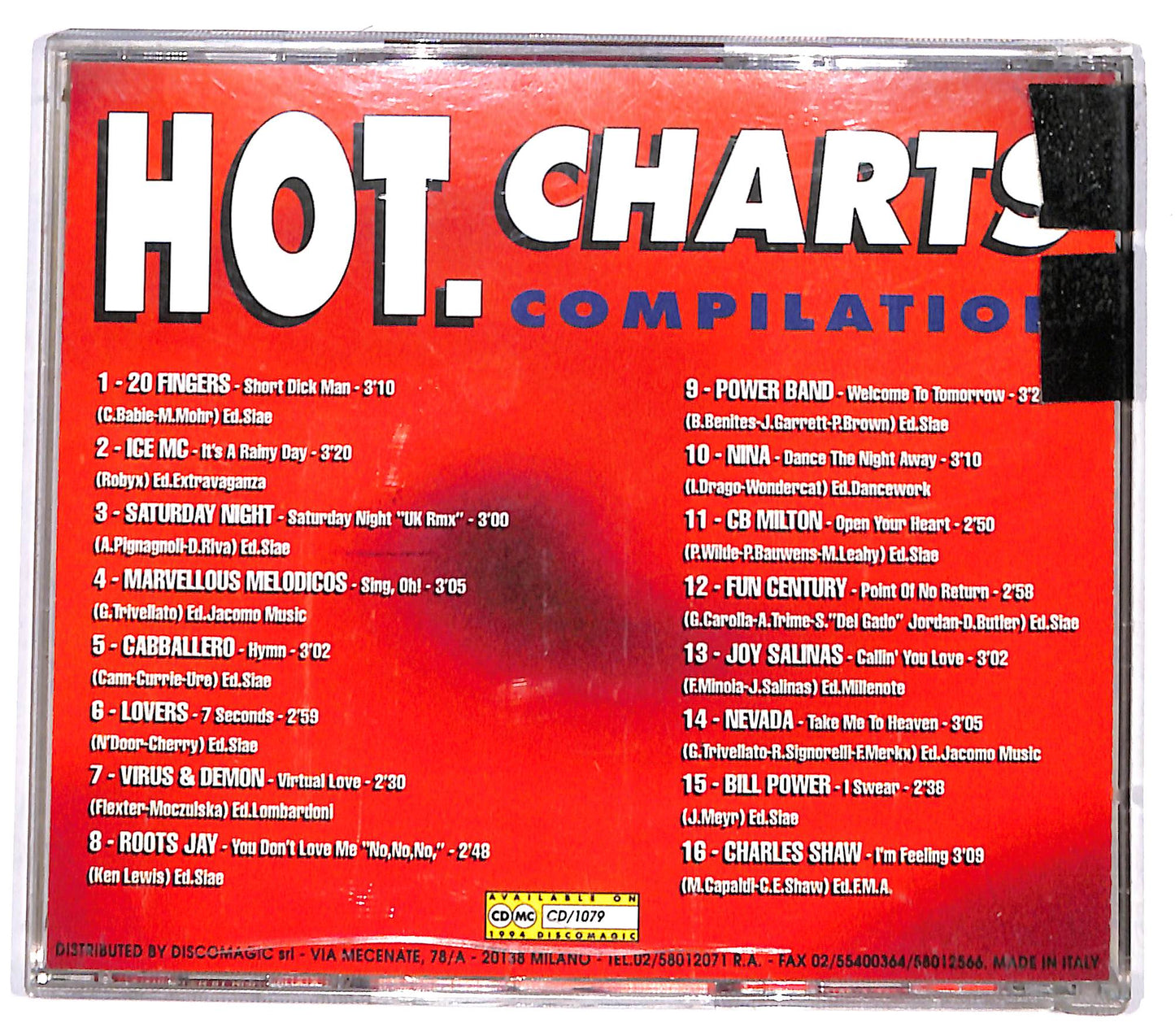 EBOND Various - Hot Charts Compilation CD CD131213