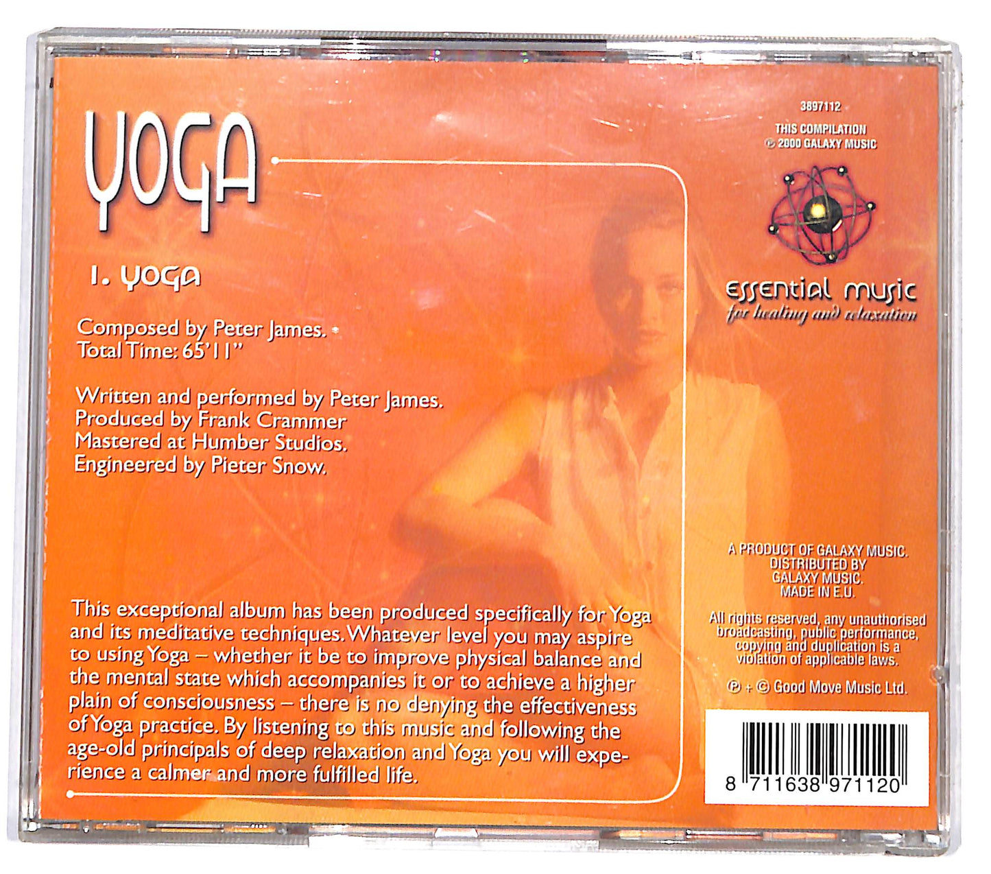 EBOND Peter James - Yoga CD CD131231