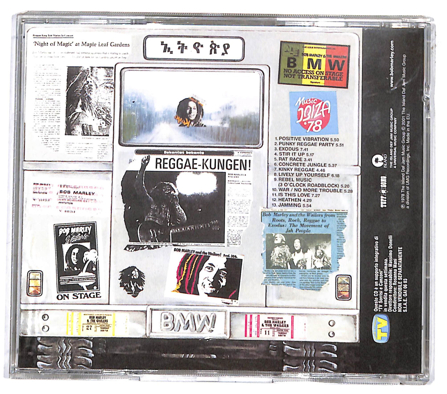 EBOND Bob Marley & The Wailers - Babylon By Bus EDITORIALE CD CD131236