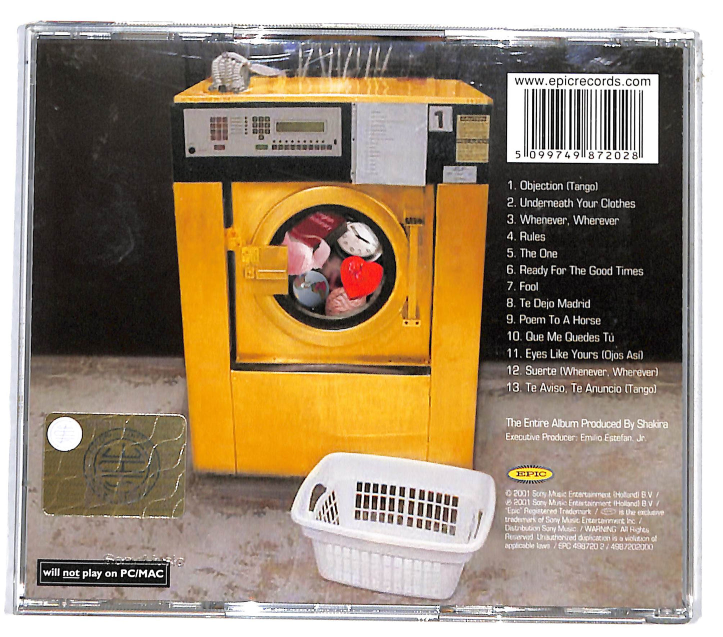 EBOND Shakira - Laundry Service CD CD131249