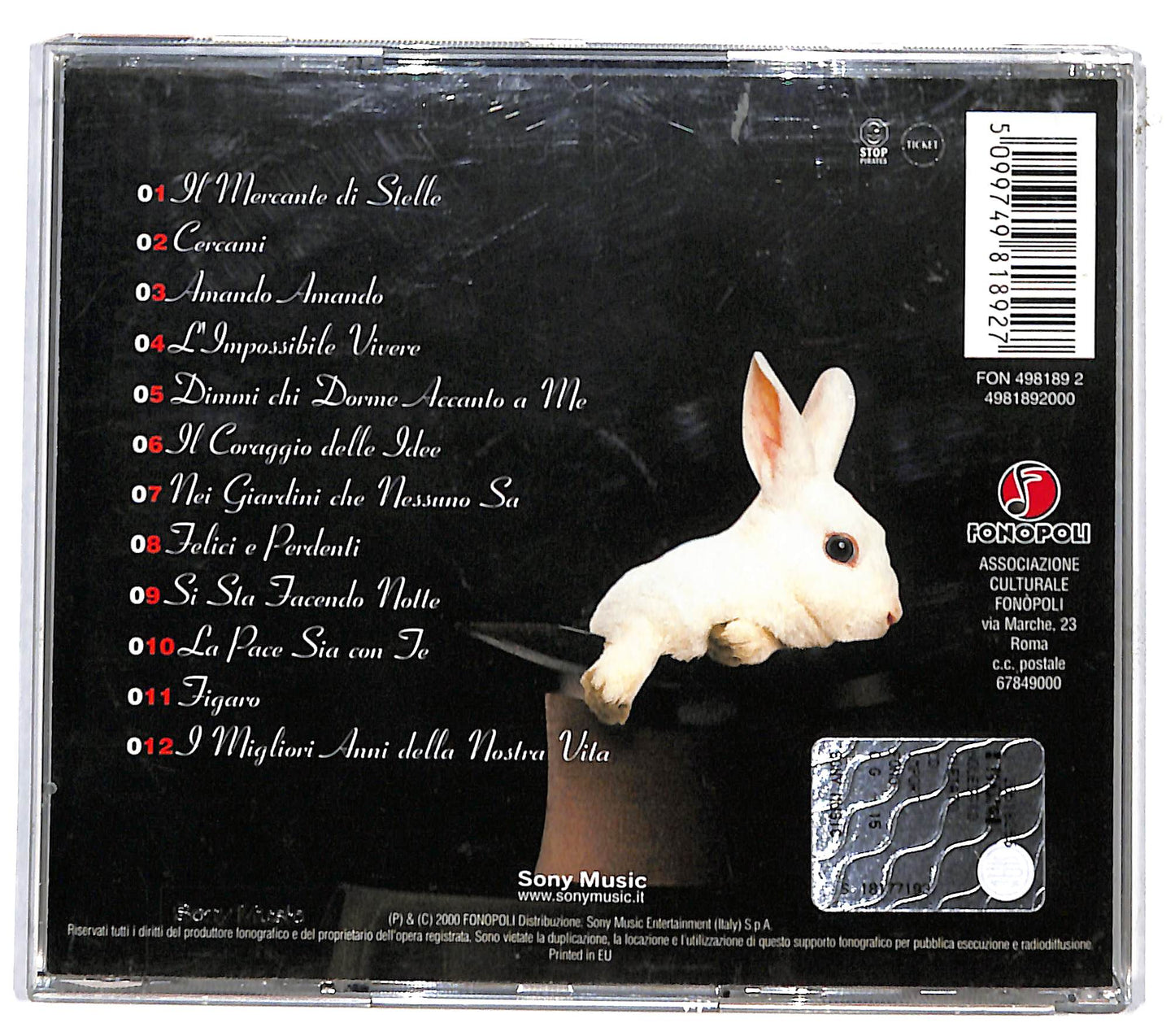 EBOND Renato Zero - I Miei Numeri CD CD131254