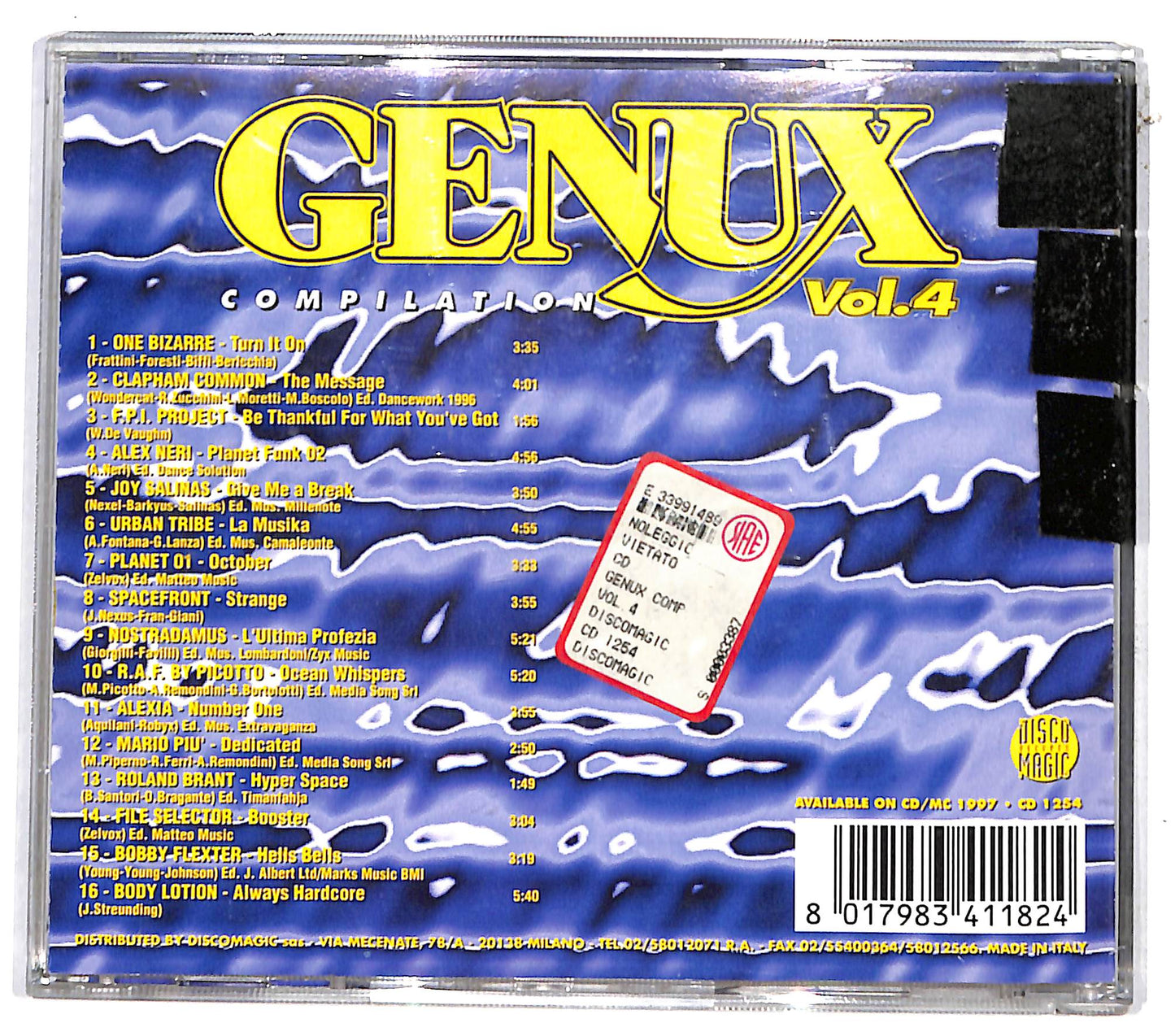 EBOND Various - Genux Compilation Vol. 4 CD CD131313