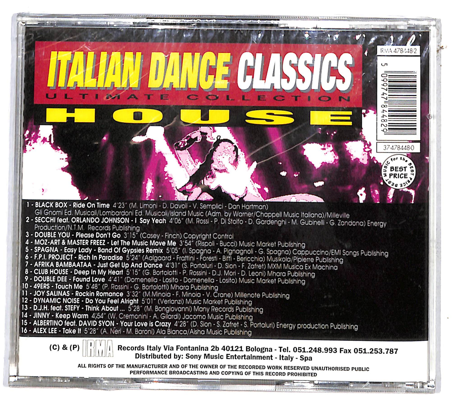 EBOND Various - Italian Dance Classics - Ultimate Collection - House CD CD131338