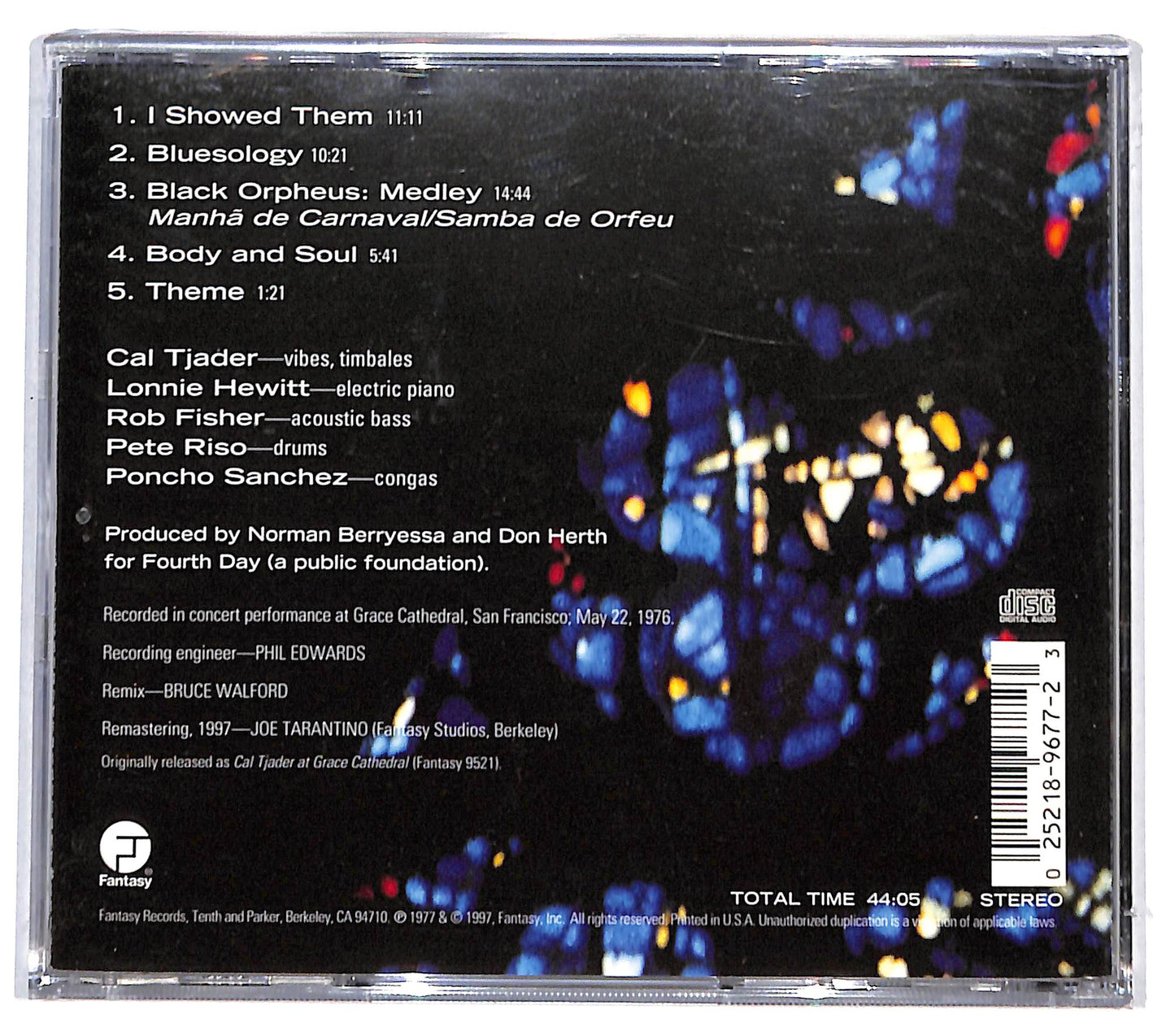 EBOND Cal Tjader - The Grace Cathedral Concert CD CD131435