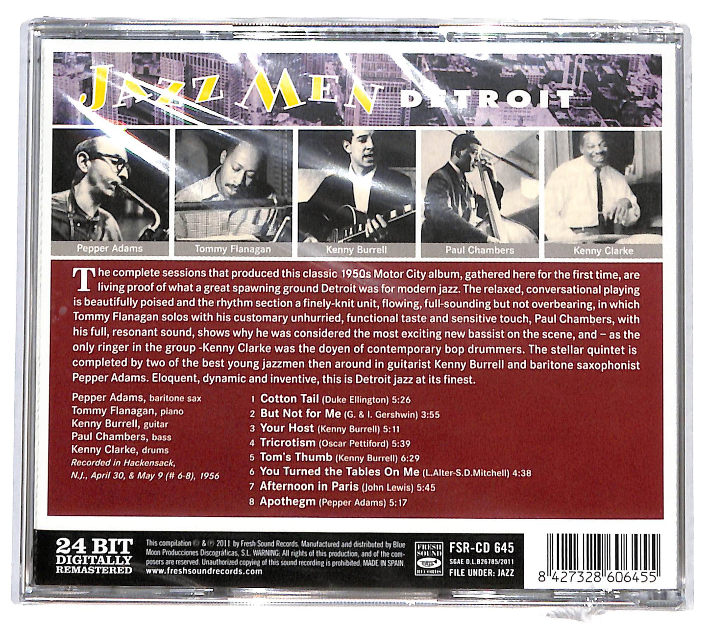 EBOND Jazz Men - Detroit CD CD131444