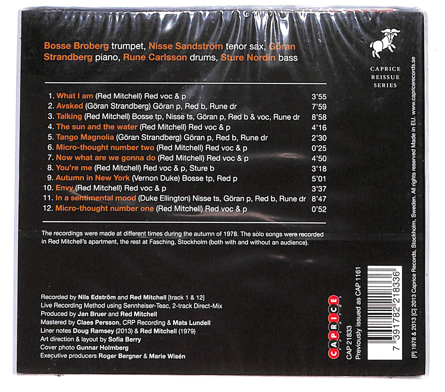 EBOND Red Mitchell - What I Am DIGIPACK CD CD131540