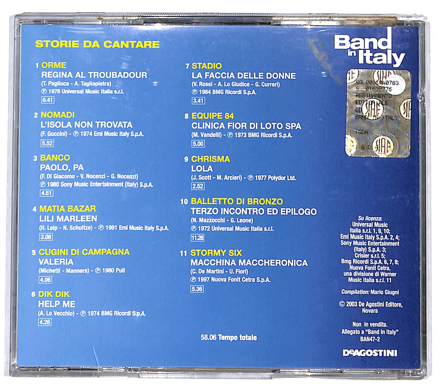 EBOND Various - Storie Da Cantare CD CD131638