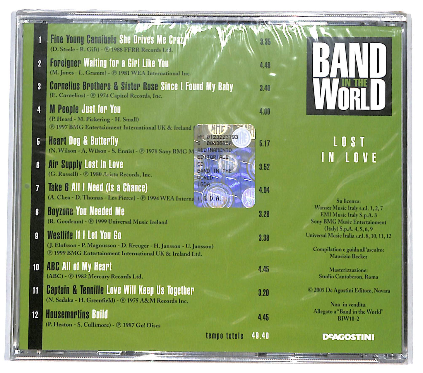 EBOND Various - Band In The World - Lost In Love CD CD131642