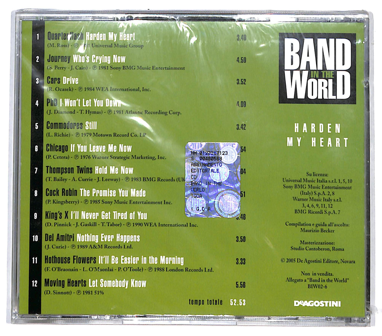 EBOND Various - Band In The World - Harden My Heart CD CD131643