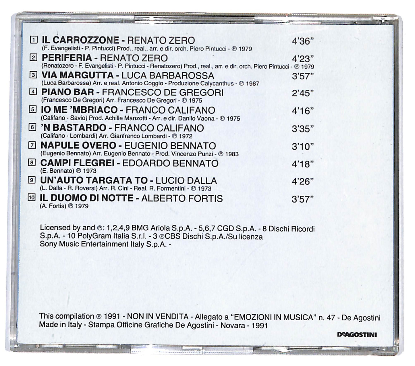 EBOND Various - Citta E Contrasti CD CD131646