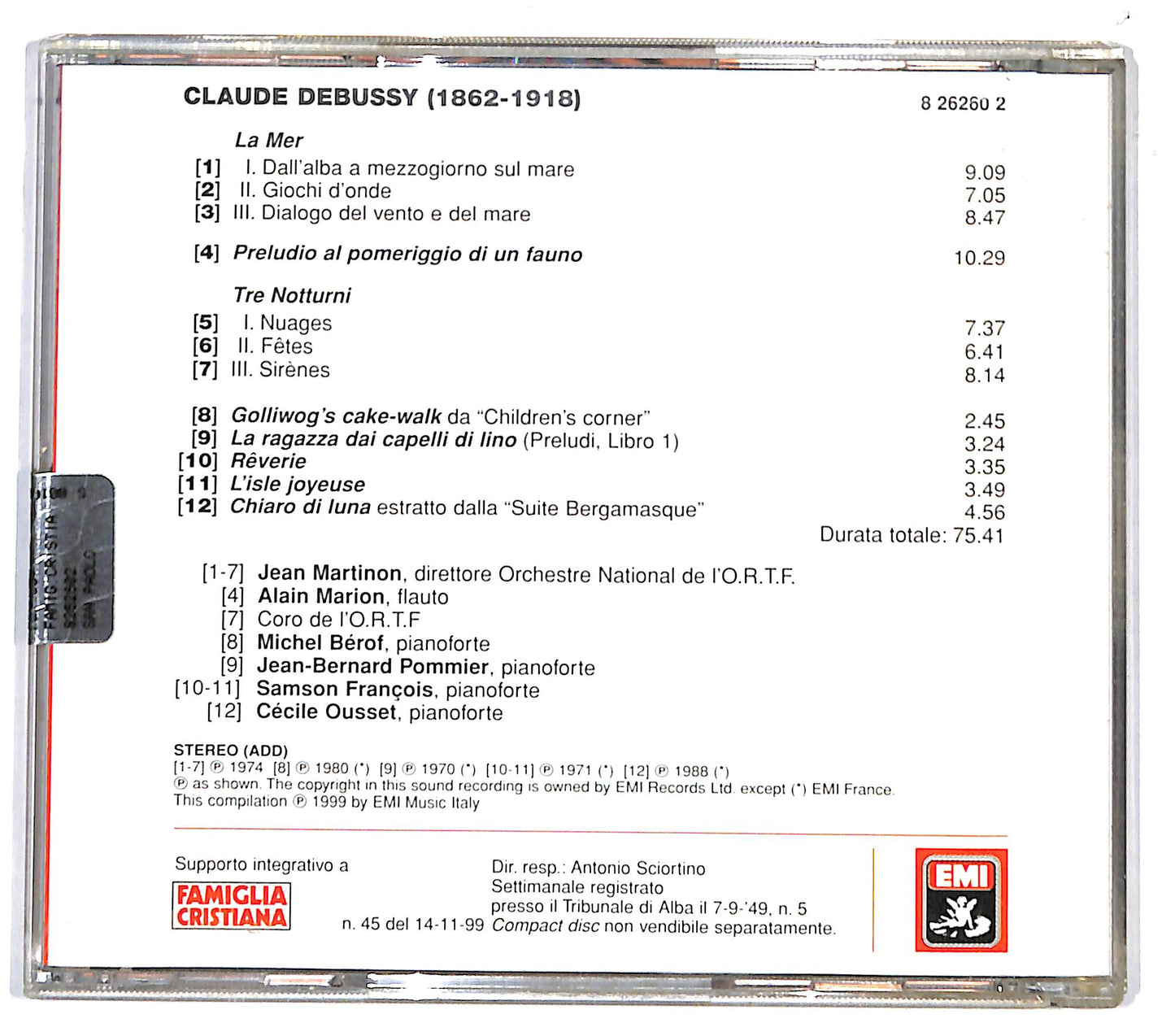 EBOND Claude Debussy - Claude Debussy (1862-1918) CD CD131658