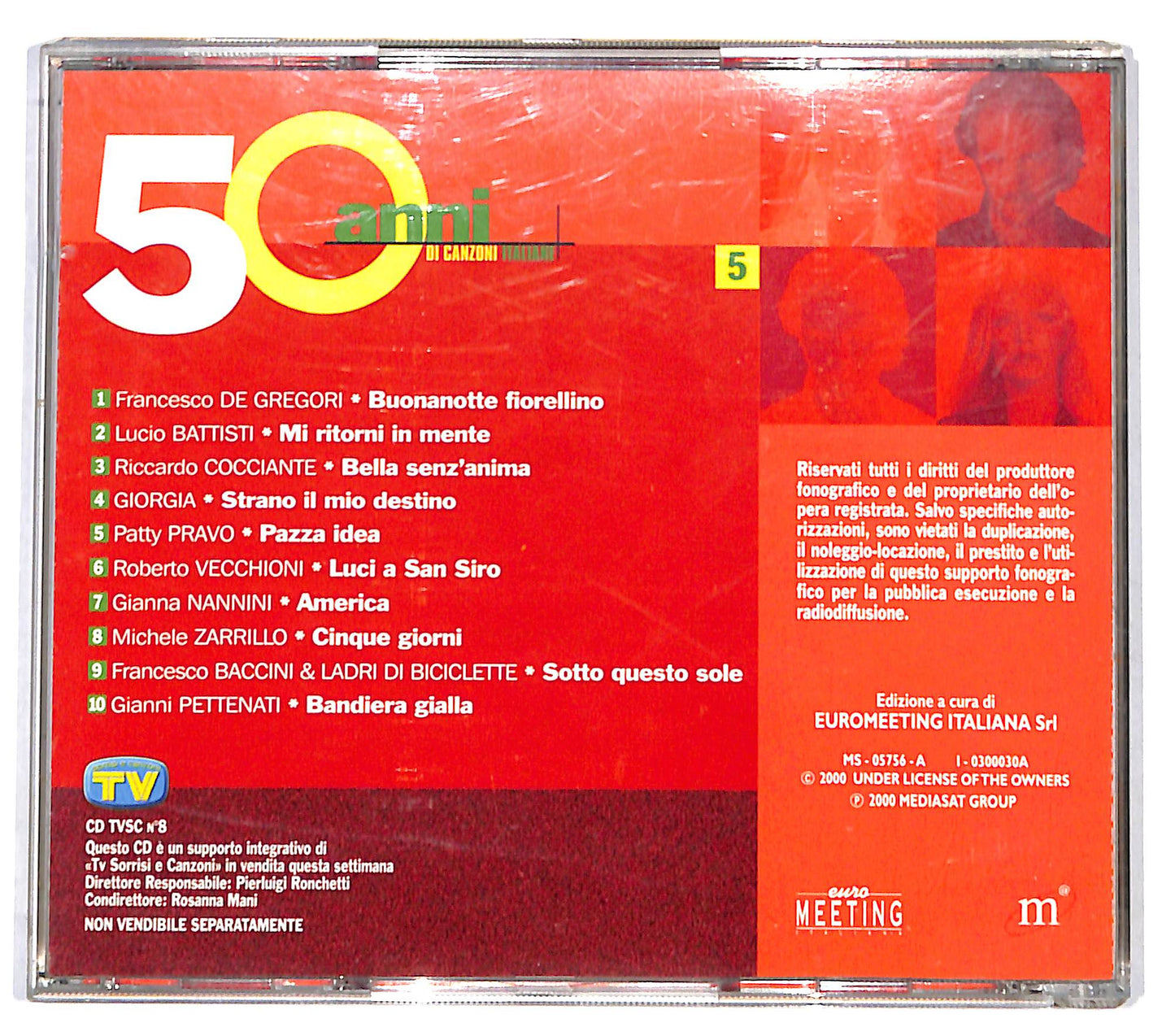 EBOND Various - 50 Anni Di Canzoni Italiane 5 CD CD131701