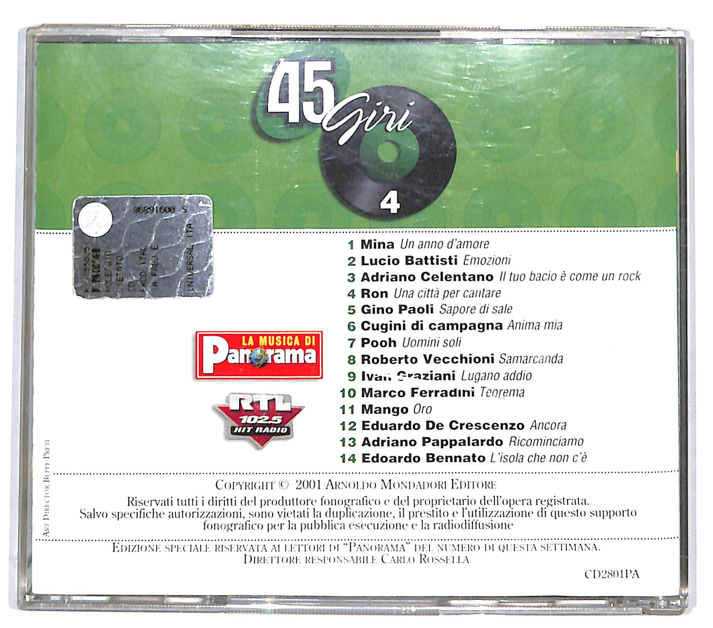 EBOND Various - 45 Giri Hit Parade Italiana Vol. 4 CD CD131713