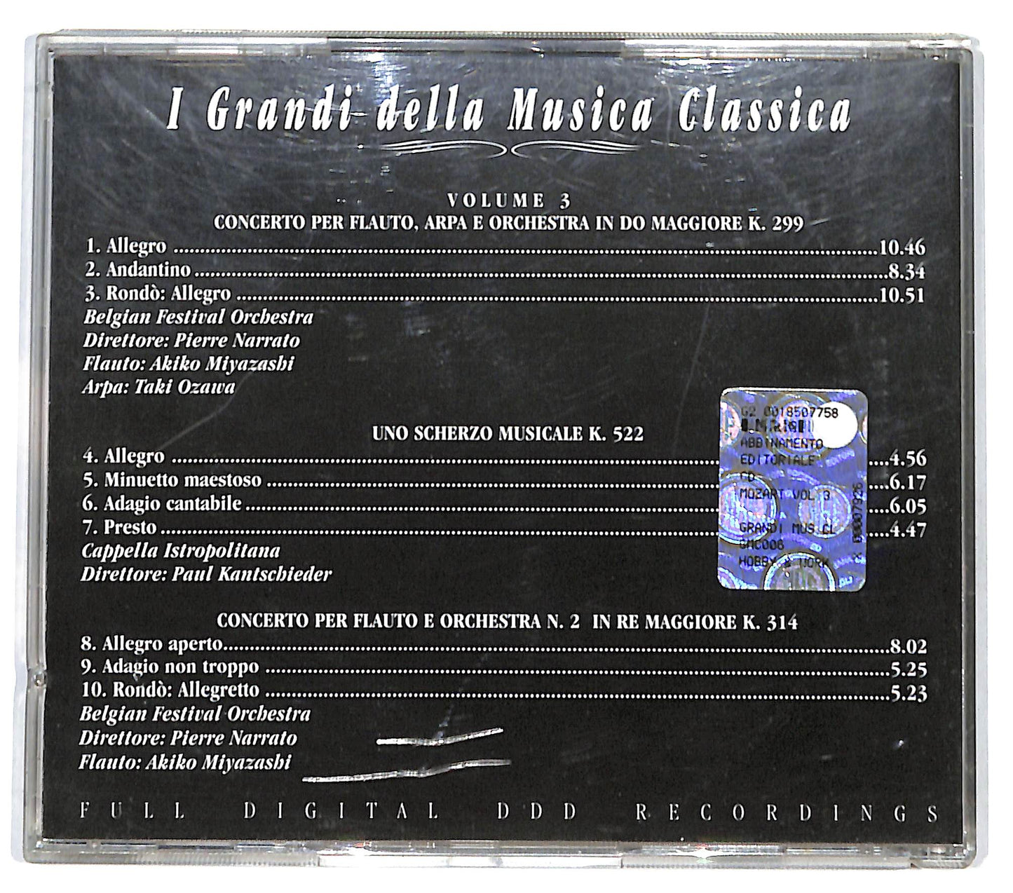 EBOND Mozart - I Grandi della Musica Classica vol.III CD CD131722