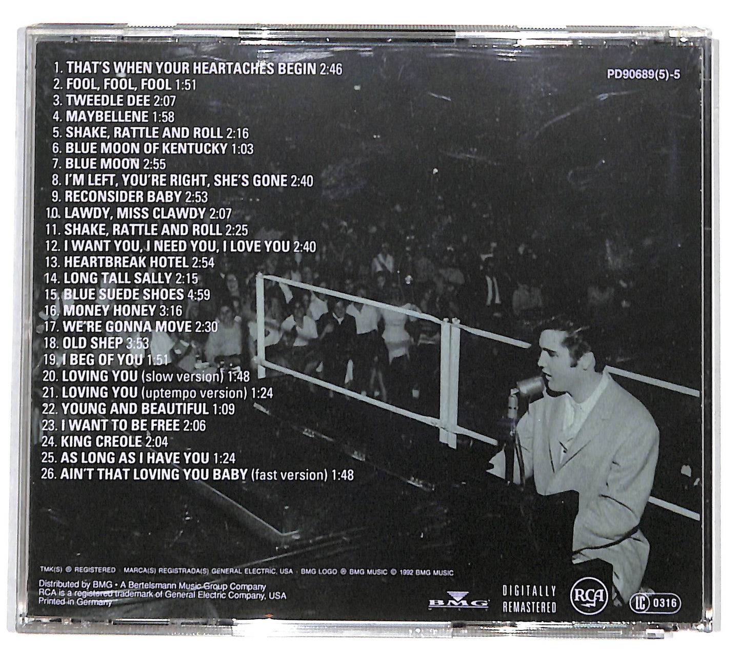 EBOND Elvis - The King Of Rock 'N' Roll disco 5 CD CD131809