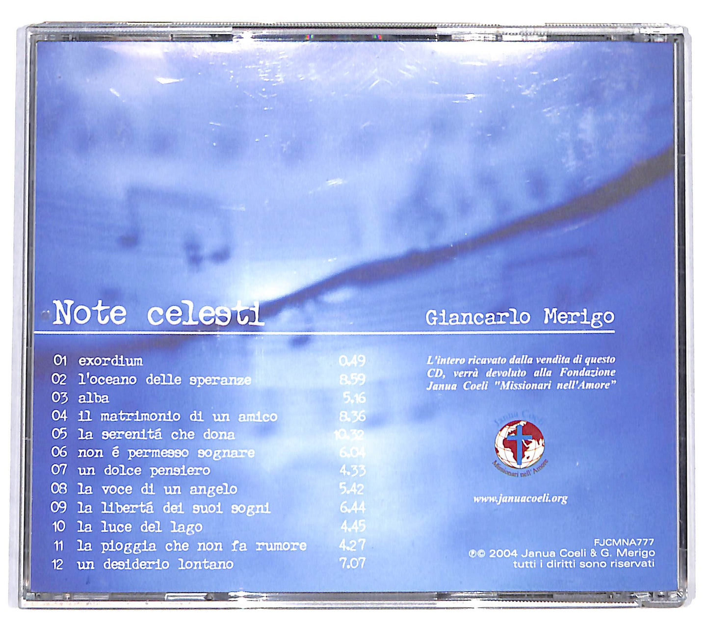 EBOND Giancarlo Merigo - Note celesti CD CD131815