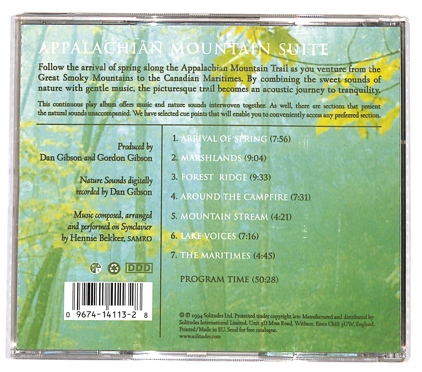 EBOND Dan Gibson - Appalachian Mountain Suite CD CD131830