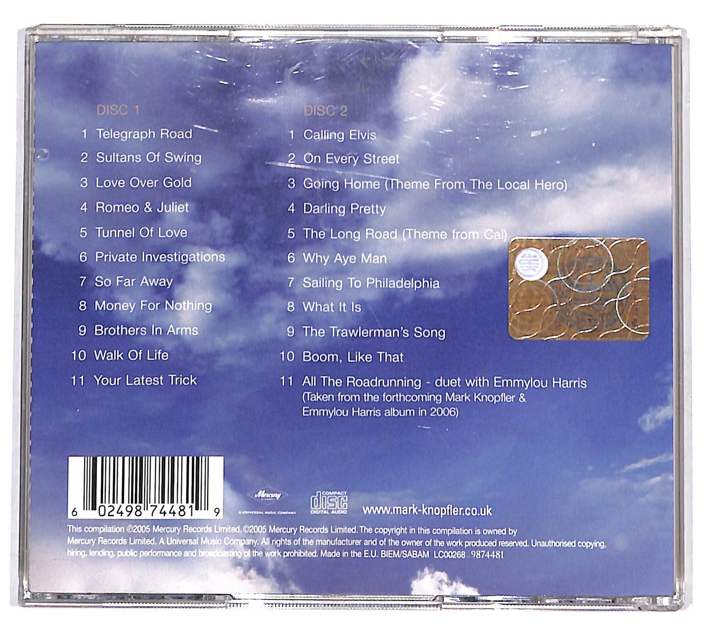 EBOND Dire Straits & Mark Knopfler - The Best Of CD CD131834