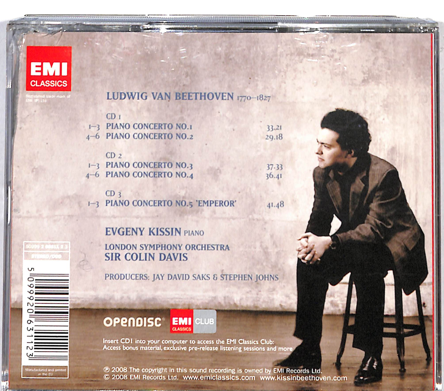 EBOND Beethoven - The Complete Piano Concertos CD CD131853