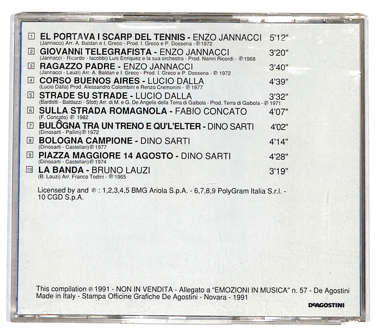 EBOND Various - Strade Citta E Melodie EDITORIALE CD CD131912