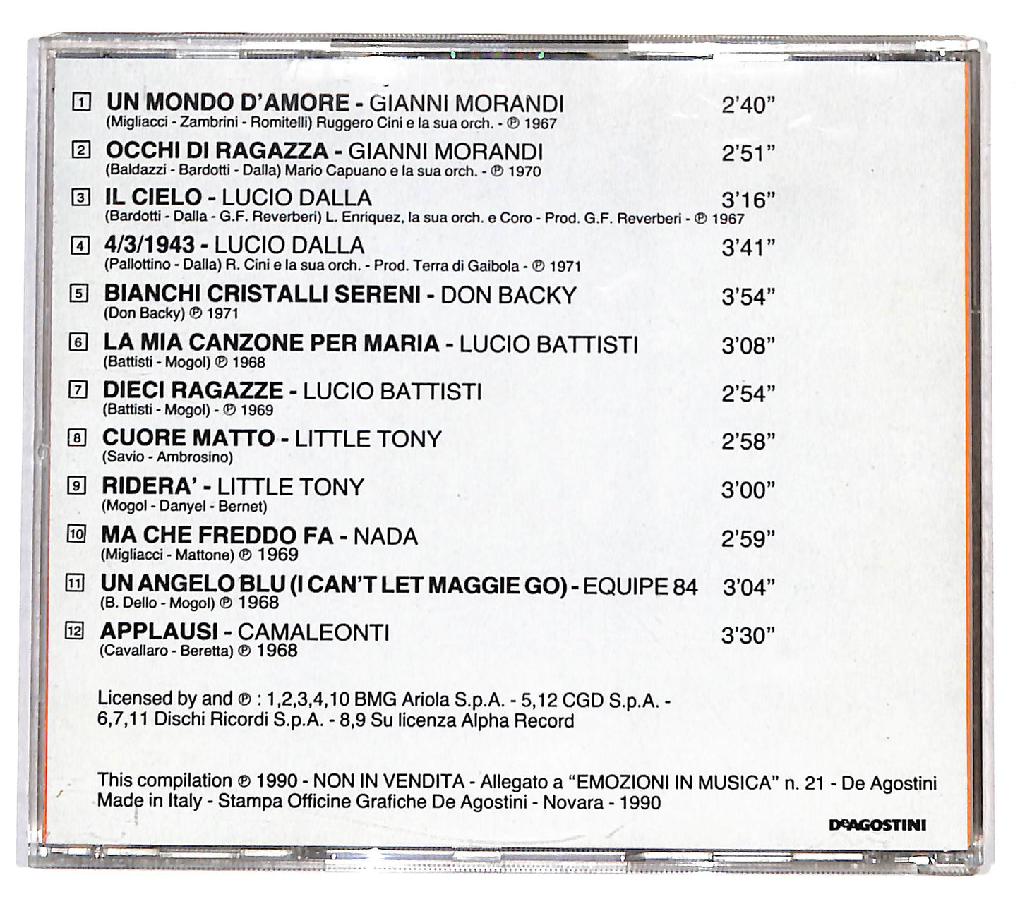 EBOND Various - Un Mondo D'amore CD CD131914