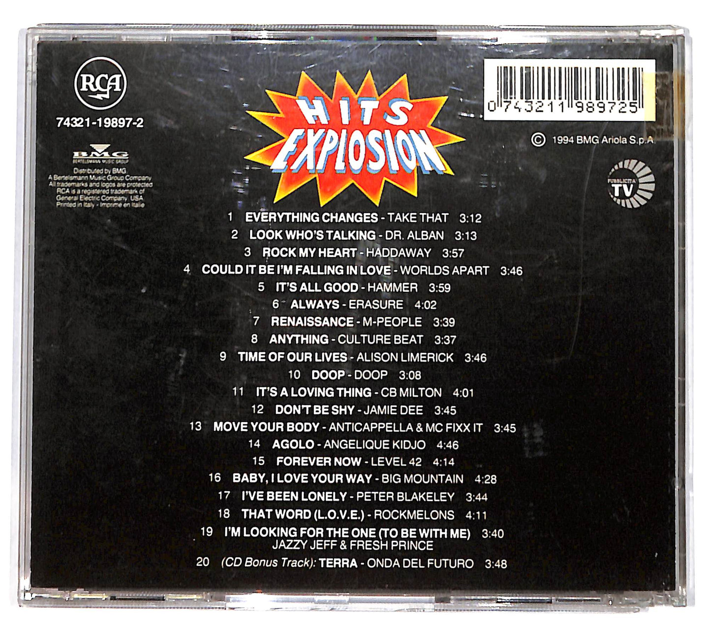EBOND Various - Hits Explosion - Summer '94 CD CD131928