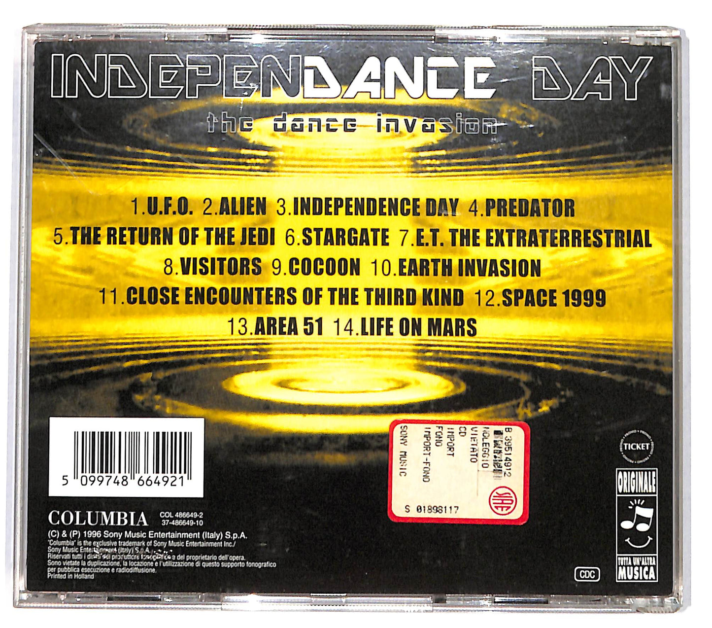 EBOND Independance Day - The Dance Invasion CD CD131930