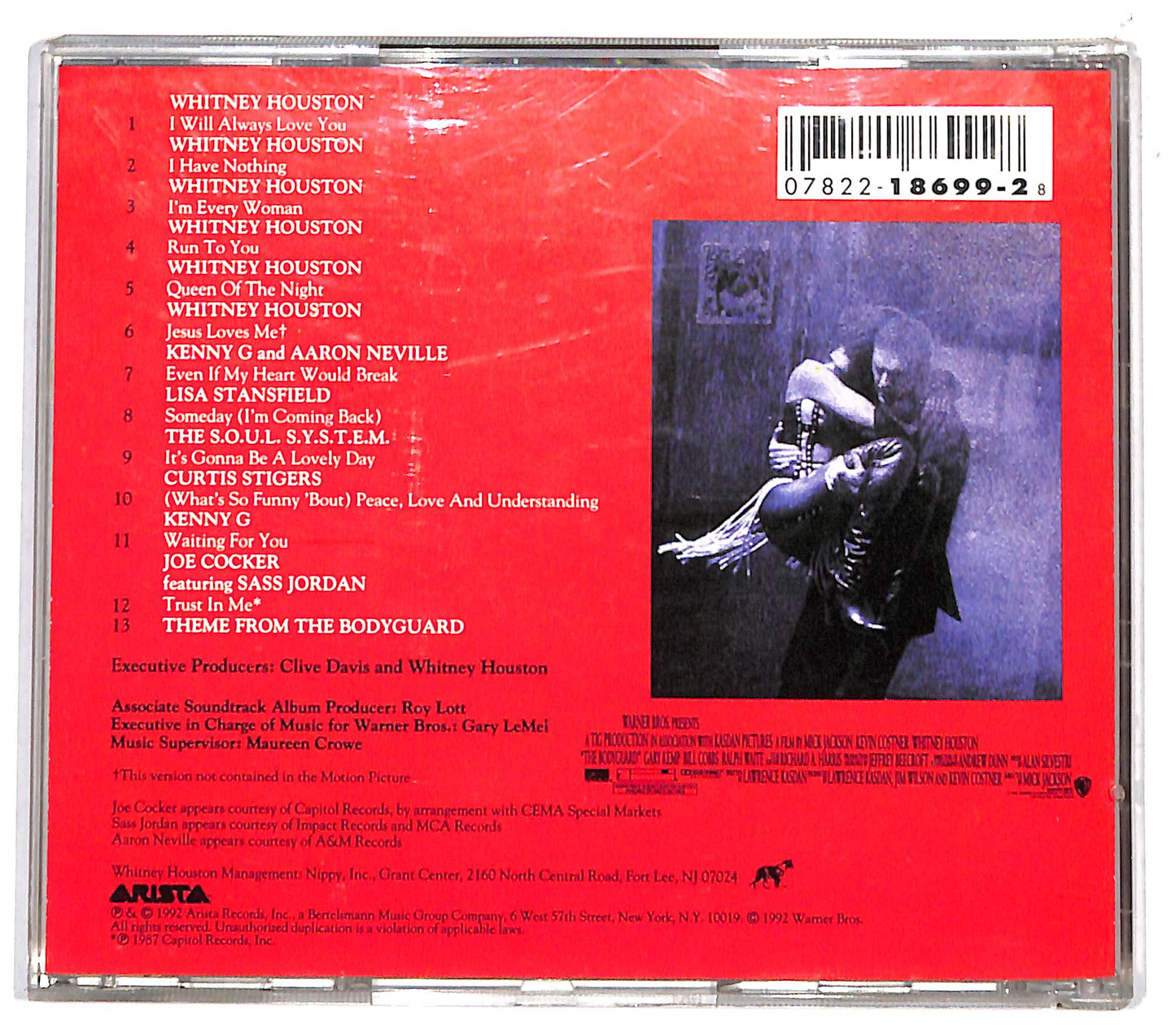 EBOND Various - The Bodyguard (Original Soundtrack Album) CD CD132006