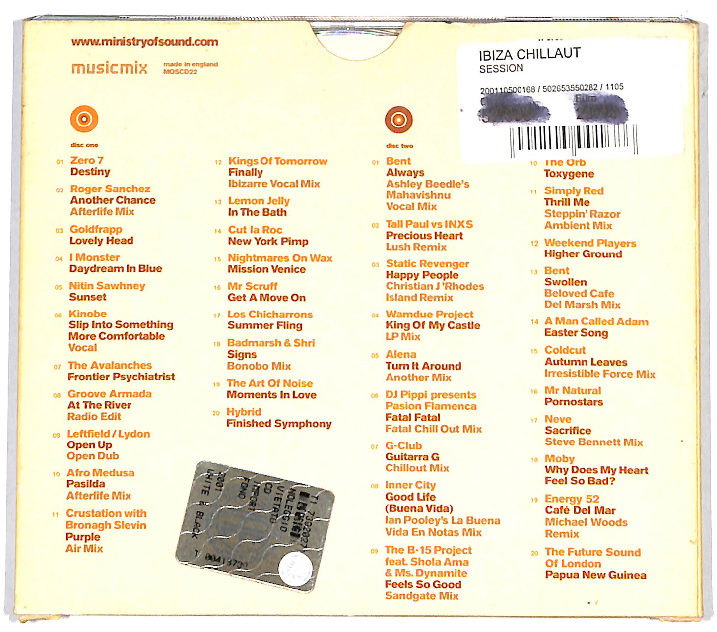 EBOND Various - Ibiza Chillout Session CD CD132017