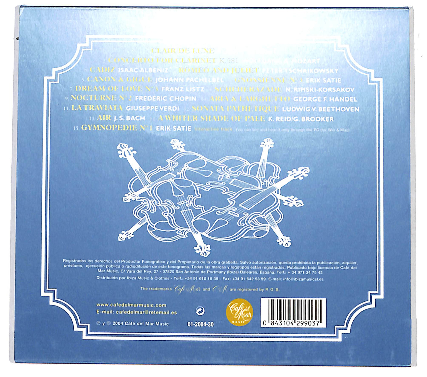 EBOND Various - Cafe Del Mar - Classic II CD CD132055