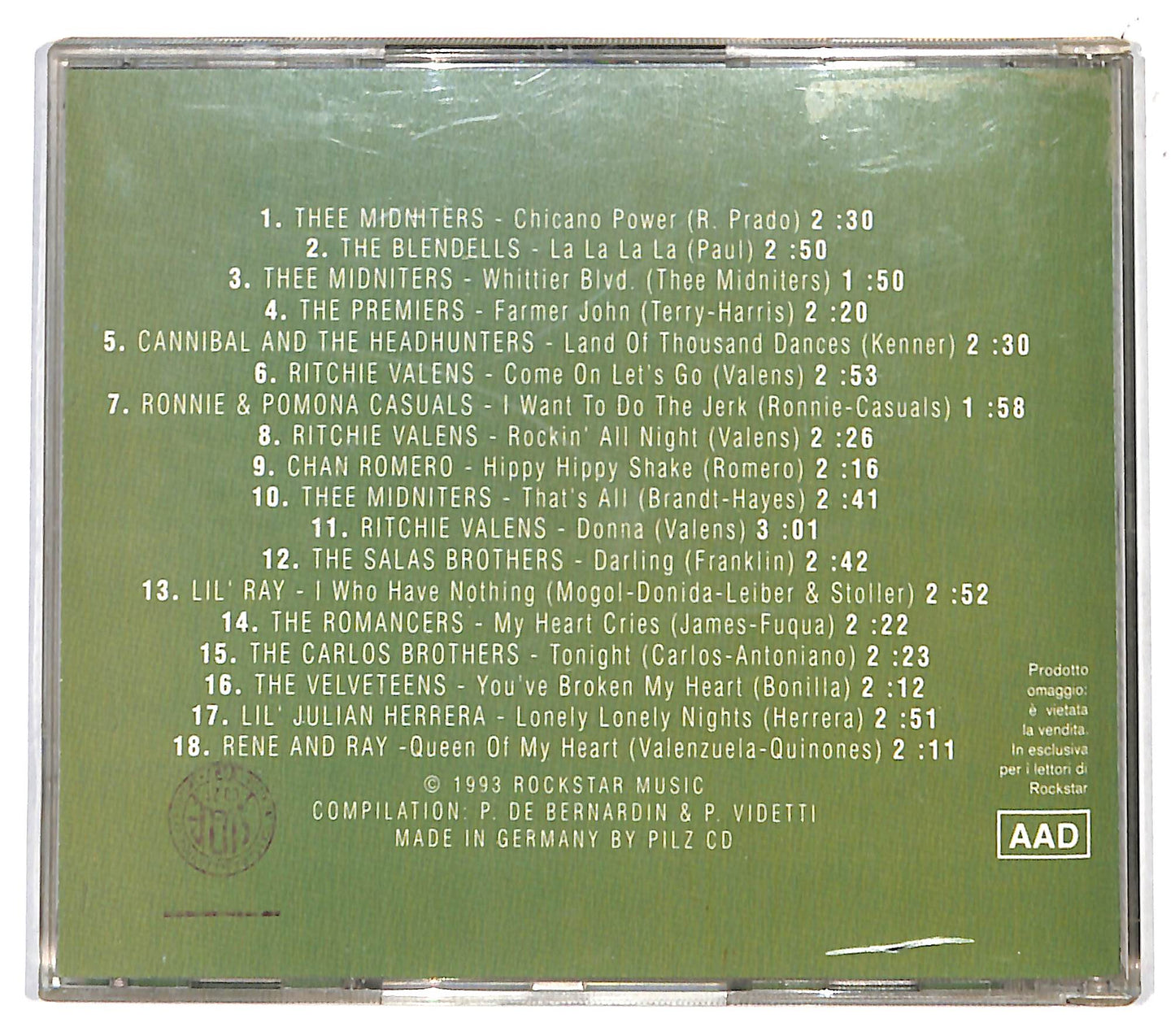 EBOND Various - Chicanos Rock CD CD132060