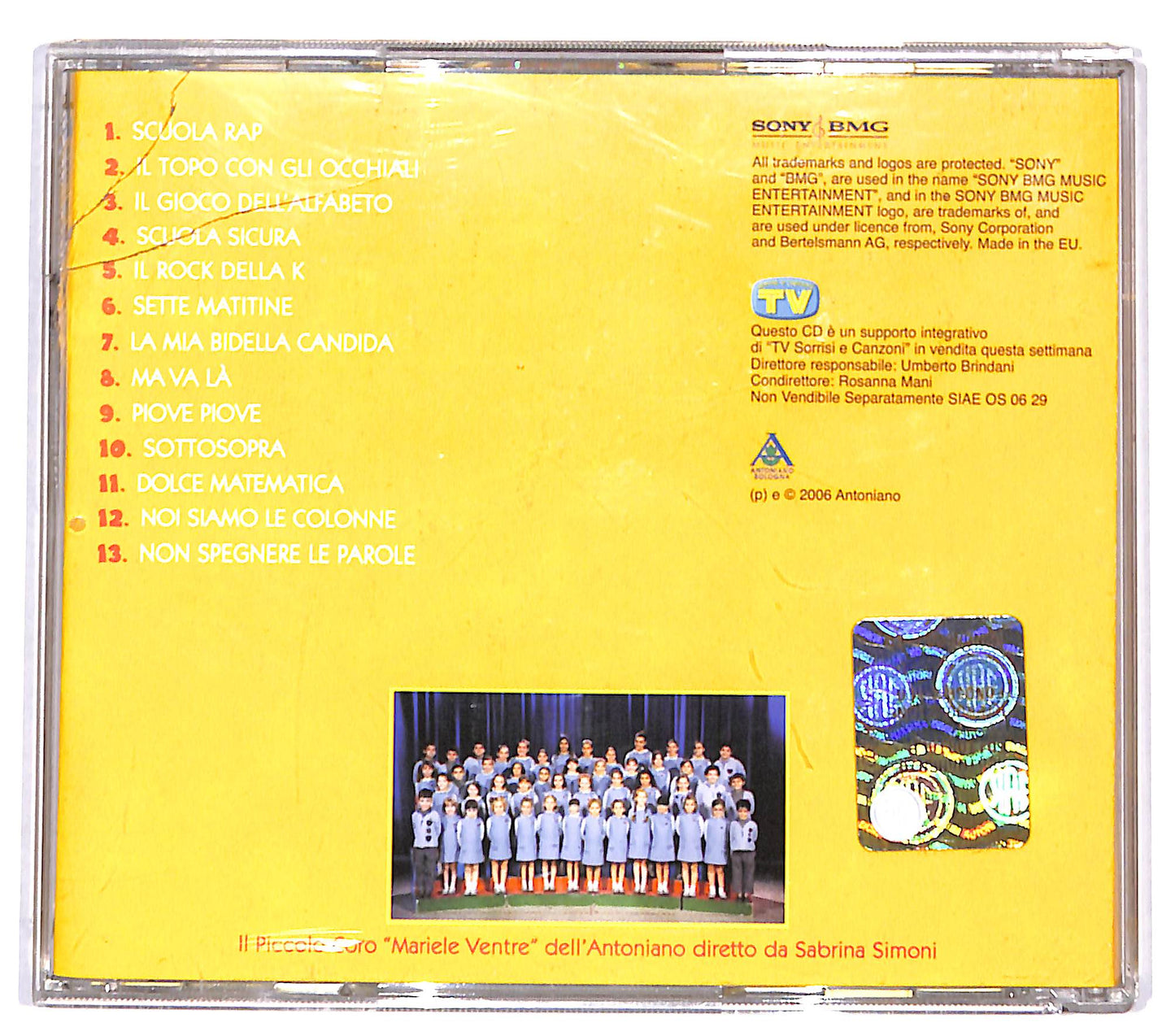 EBOND Various - Le Piu Belle Canzoni Sulla Scuola CD CD132105