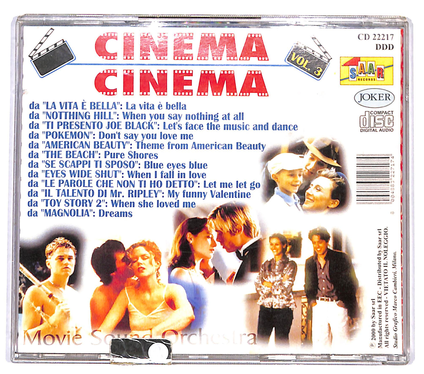EBOND Various - Cinema Cinema vol.3 CD CD132114