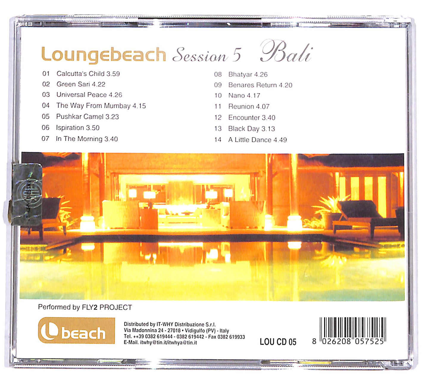 EBOND Various - Loungebeach Session 5 Bali CD CD132117