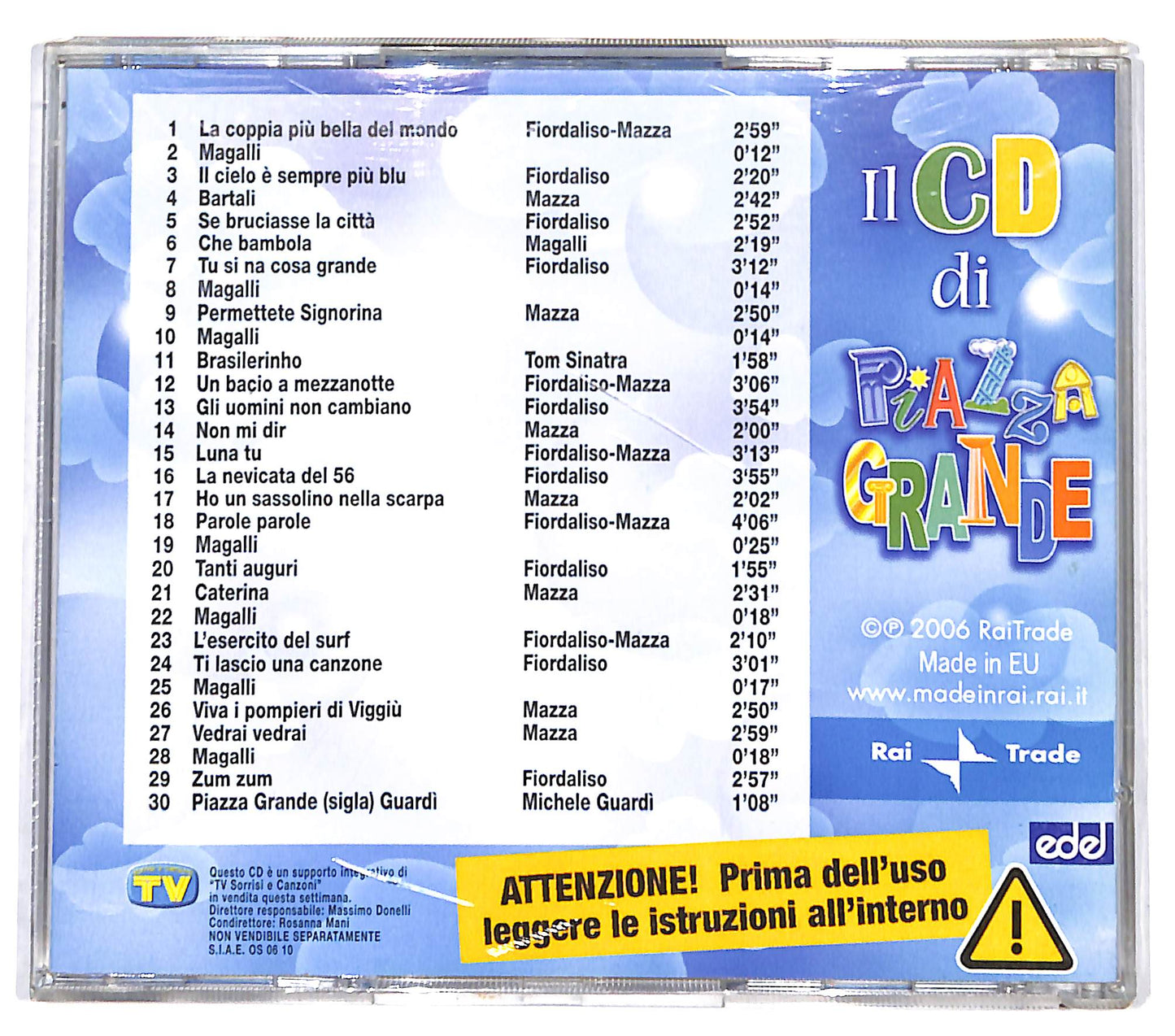 EBOND Fiordaliso - Il Cd di Piazza Grande CD132156