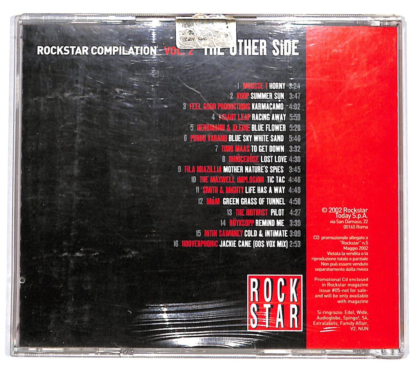 EBOND Various - Rockstar Compilation Volume 2 - The Other Side CD CD132158