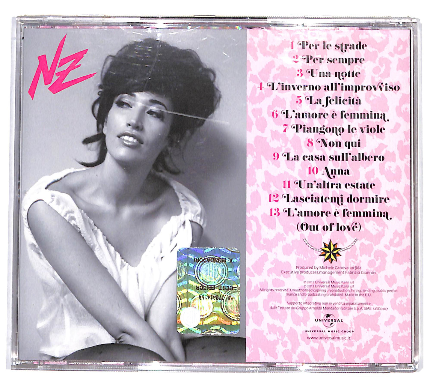 EBOND Nina Zilli - L'Amore E Femmina EDITORIALE CD CD132159