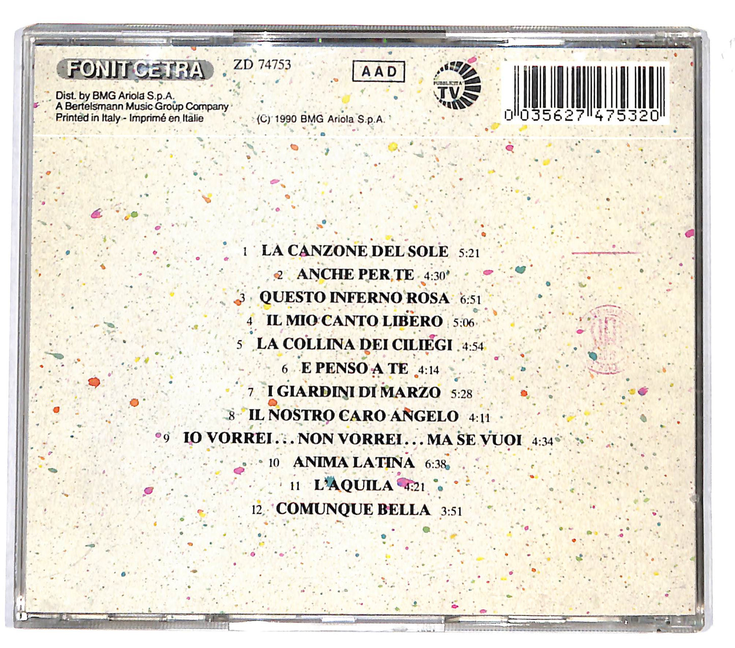 EBOND Lucio Battisti - Lucio Battisti CD CD132225