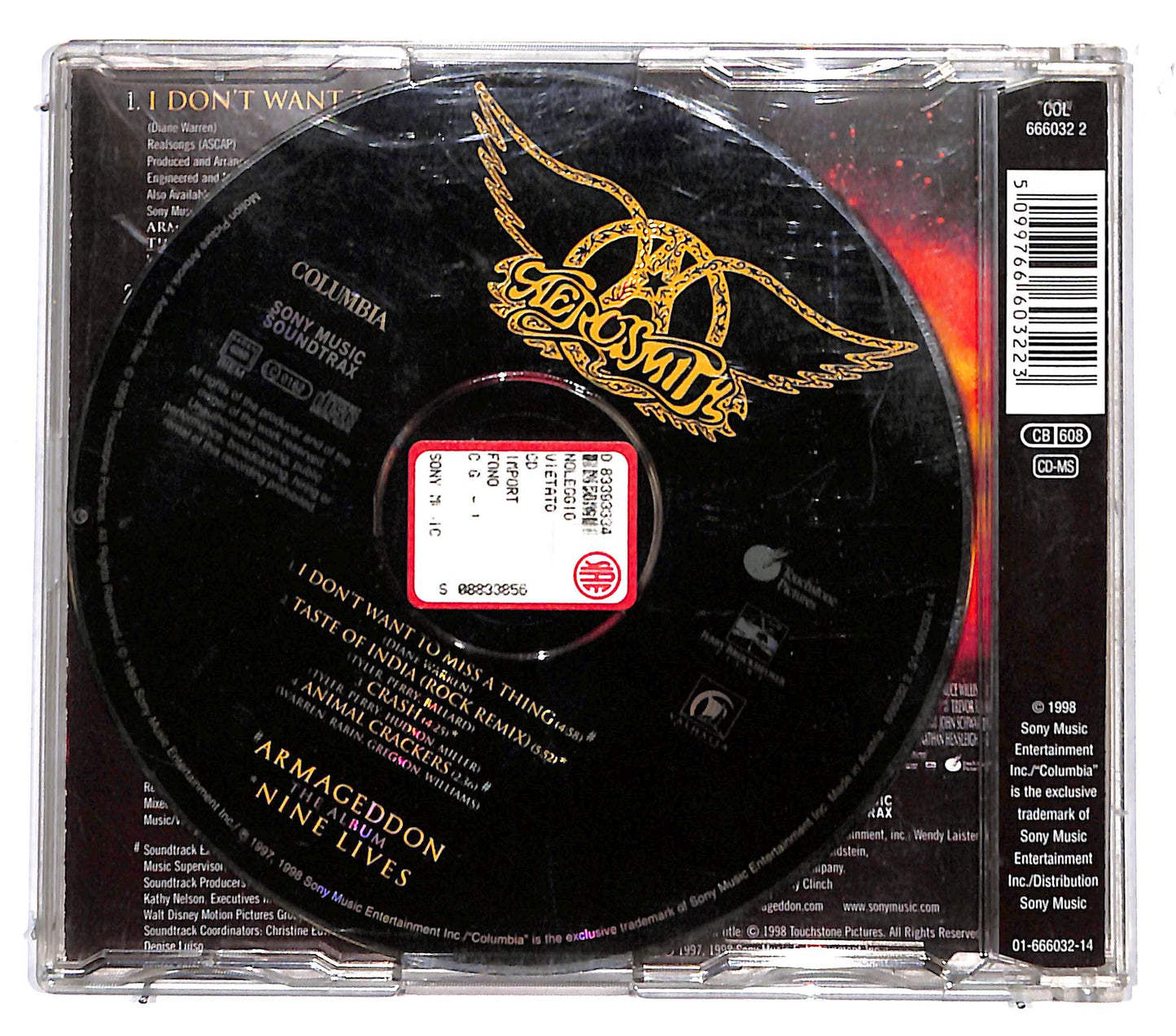 EBOND Aerosmith - I Don't Want To Miss A Thing CD CD132243