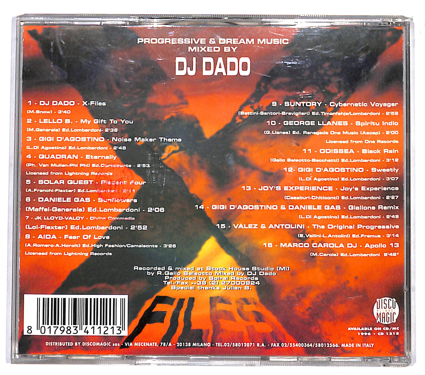 EBOND DJ Dado - X Files CD CD132244